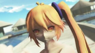 【MMD】HK Neru Cold Water【R-18】