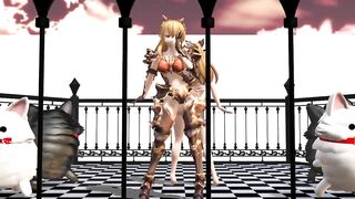 【MMD】[Vila-chan] Labcino【R-18】