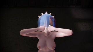 【MMD】Remrin - Oshiri no Dance Demon Remodeling【R-18】