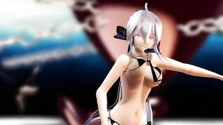 【SEX-MMD】Burning with Haku【R-18】