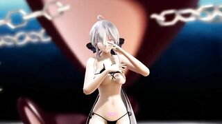 【SEX-MMD】Burning with Haku【R-18】