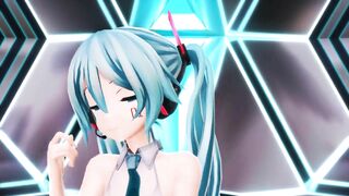 【MMD】Crime Miku 2_0 - Gokuraku Jodo【R-18】