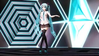 【MMD】Crime Miku 2_0 - Gokuraku Jodo【R-18】