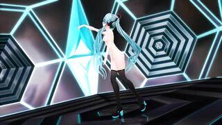 【MMD】Crime Miku 2_0 - Gokuraku Jodo【R-18】