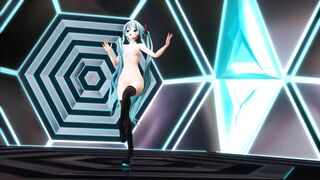 【MMD】Crime Miku 2_0 - Gokuraku Jodo【R-18】