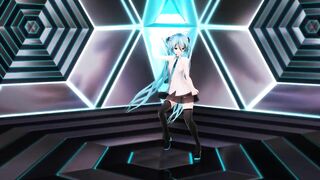 【MMD】Crime Miku 2_0 - Gokuraku Jodo【R-18】