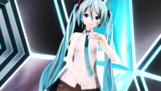 【MMD】Crime Miku 2_0 - Gokuraku Jodo【R-18】