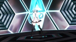 【MMD】Crime Miku 2_0 - Gokuraku Jodo【R-18】