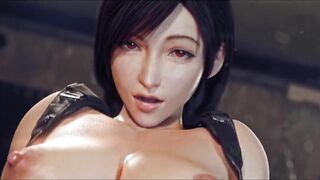 3d Hentai: Tifa Lockhart’s Anal Dick Ride Final Fantasy 7 Remake – Tifa Uncensored Hentai