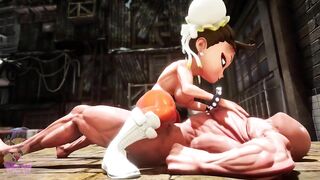 Chun Li - Sex Battle【Hentai 3D】