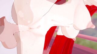 【Vtuber クレイジー・オリー】クレイジー・オリーがバックでセックスするだけLoop1