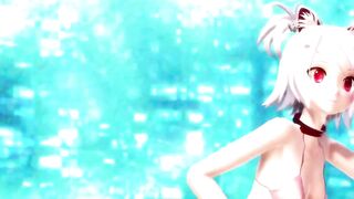 【MMD】Kaat & Luna Dive to Blue【R-18】