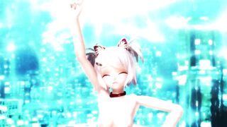 【MMD】Kaat & Luna Dive to Blue【R-18】