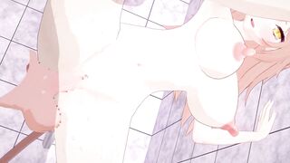 【Vtuber るるどらいおん】るるどらいおんがバックでセックスするだけLoop4