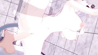 【Vtuber 甘城なつき】甘城なつきがバックでセックスするだけLoop2