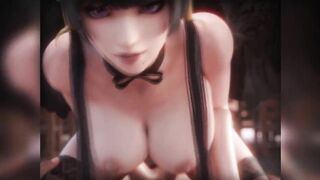 Nyotengu Very Hot Cowgirl【Hentai 3D】