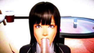 【SEX-MMD】Studen Blowjob【No sound】【R-18】