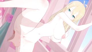 【Voiceroid 弦巻マキ】弦巻マキがバックでセックスするだけLoop1