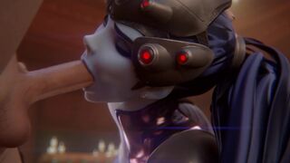 Overwatch Widowmaker face fuck - (Fpsblyck)