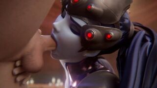 Overwatch Widowmaker face fuck - (Fpsblyck)