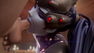 Overwatch Widowmaker face fuck - (Fpsblyck)