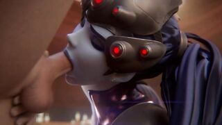 Overwatch Widowmaker face fuck - (Fpsblyck)