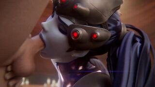 Overwatch Widowmaker face fuck - (Fpsblyck)