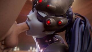 Overwatch Widowmaker face fuck - (Fpsblyck)