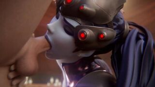 Overwatch Widowmaker face fuck - (Fpsblyck)