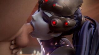 Overwatch Widowmaker face fuck - (Fpsblyck)