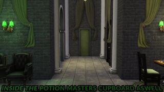 Severely Straight's Potion Class - Gobbywarts//Harry Potter Rule 34//Sims 4