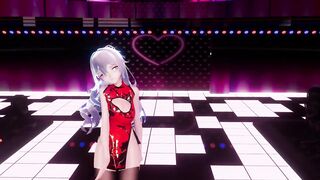 [MMD]R18孕妇旗袍大板鸭 something