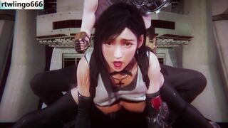 Tifa intense sex on the car roof - exclusive production