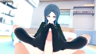 Hentai POV Feet Tsumugi Shirogane Danganronpa