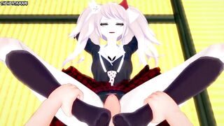 Hentai POV Feet Mukuro Ikusaba Dressed as Junko Enoshima Danganronpa