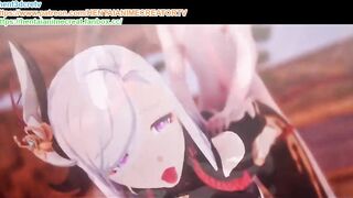 Shenhe x Chongyun Genshin Impact 3D HENTAI Animation Shortver