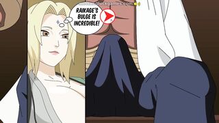 Tsunade paying the debt with her pussy