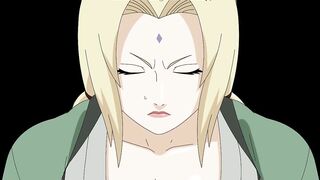 Tsunade paying the debt with her pussy