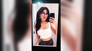 SSSniperWolf hot streamer girl xxx cum tribute