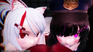 Kaat & Luna Double Pleasure [4k UNCENSORED HENTAI]