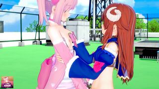 MATIKADO MAZOKU YURI PLAY 3D HENTAI