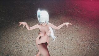 Mmd Sexy White Hair Pussy that make you Cum again