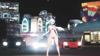 Mmd Sexy White Hair Pussy that make you Cum again