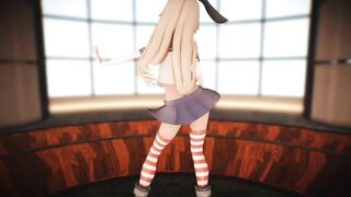 [MMD]Shimakaze-Yeah oh Ahhh Oh!