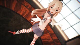 [MMD]Shimakaze-Yeah oh Ahhh Oh!