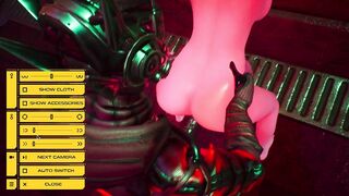 Cyberpunk Adult Theme Park Gameplay - Play with Big Tits