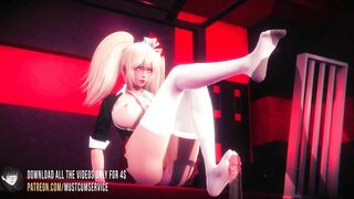 [DANGANRONPA] Junko Enoshima wants to Tease you (3D PORN 60 FPS)