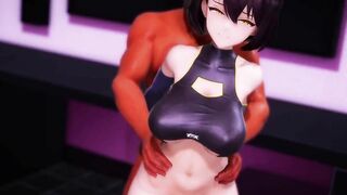 【MMD R-18 SEX DANCE】BALTIMORE SEXY ASS TASTY SEX FUCKED INTENSE ビッグホットアス [MMD]