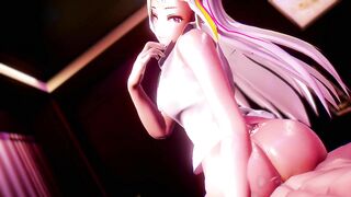 【MMD R-18 SEX DANCE】HOT SEXY BROWN BIG ASS FIERY BUTT DELICIOUS FEMALE ORGASMS 精液ハードセックス [MMD]