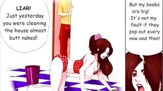 Milftoon Porn Cartoon, Stepmom Catches Boy Jerking off to her Photos